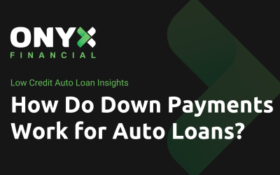 How Do Down Payments Work for Auto Loans?