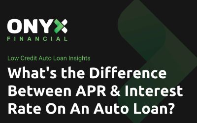 What’s the Difference Between APR & Interest Rate On An Auto Loan?